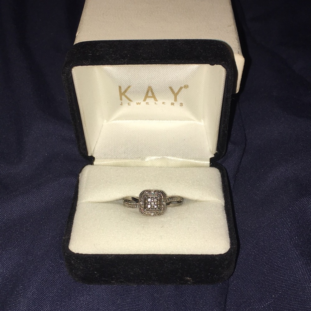 Kay Jewelers Diamond Ring. Princess Cut